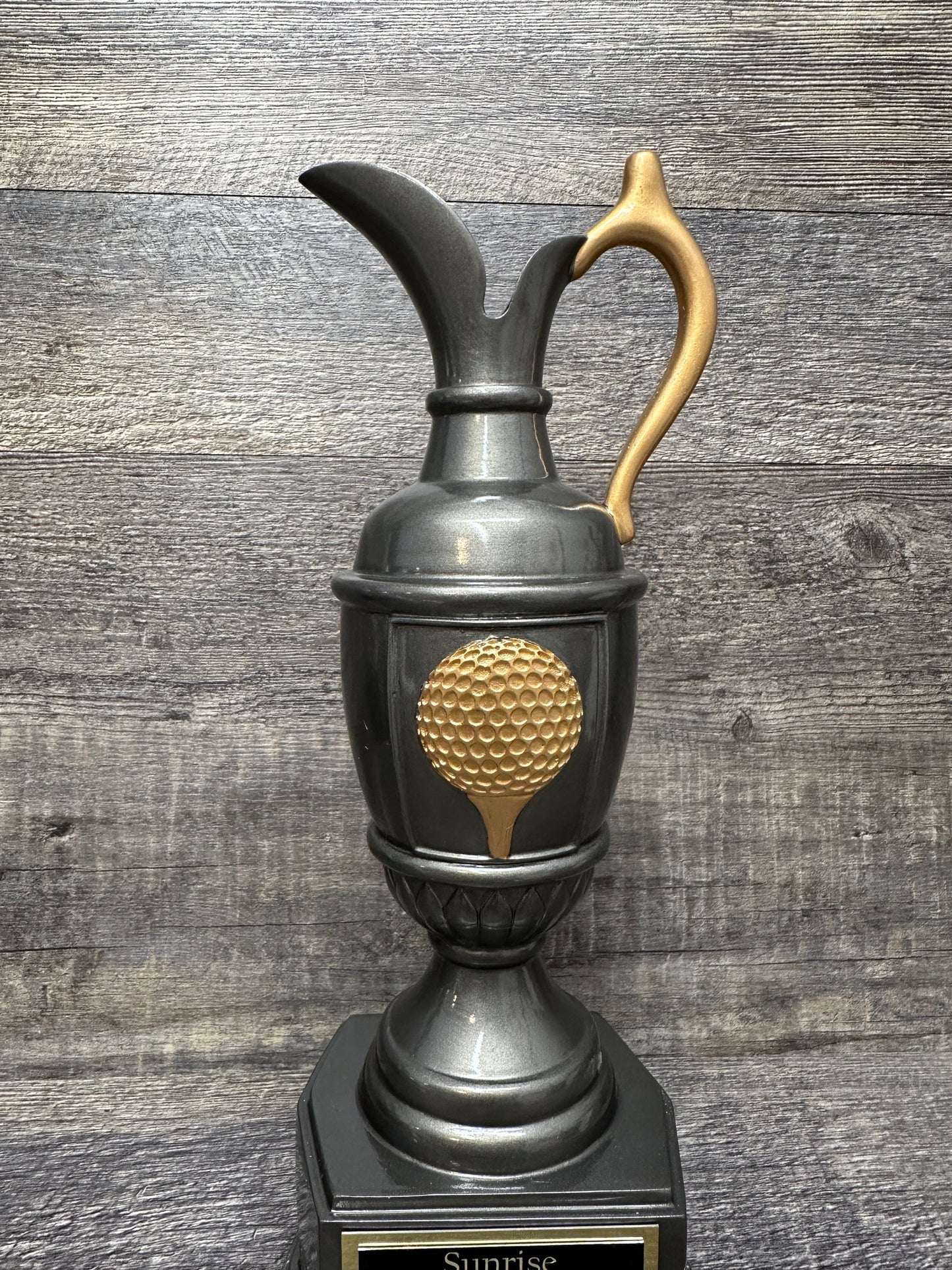 Golf Jug Trophy Tournament Trophy Golf Cup Charity Event Trophy Hole In One Under Par Bragging Rights Best Score Guys Weekend Trip