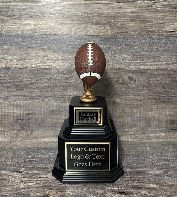 Perpetual Fantasy Football Trophy FFL Champion Trophy Fantasy Football League Trophy Sports Award Winner (Copy)