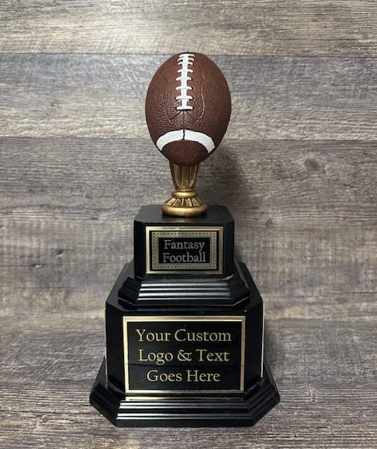 Perpetual Fantasy Football Trophy FFL Champion Trophy Fantasy Football League Trophy Sports Award Winner (Copy)