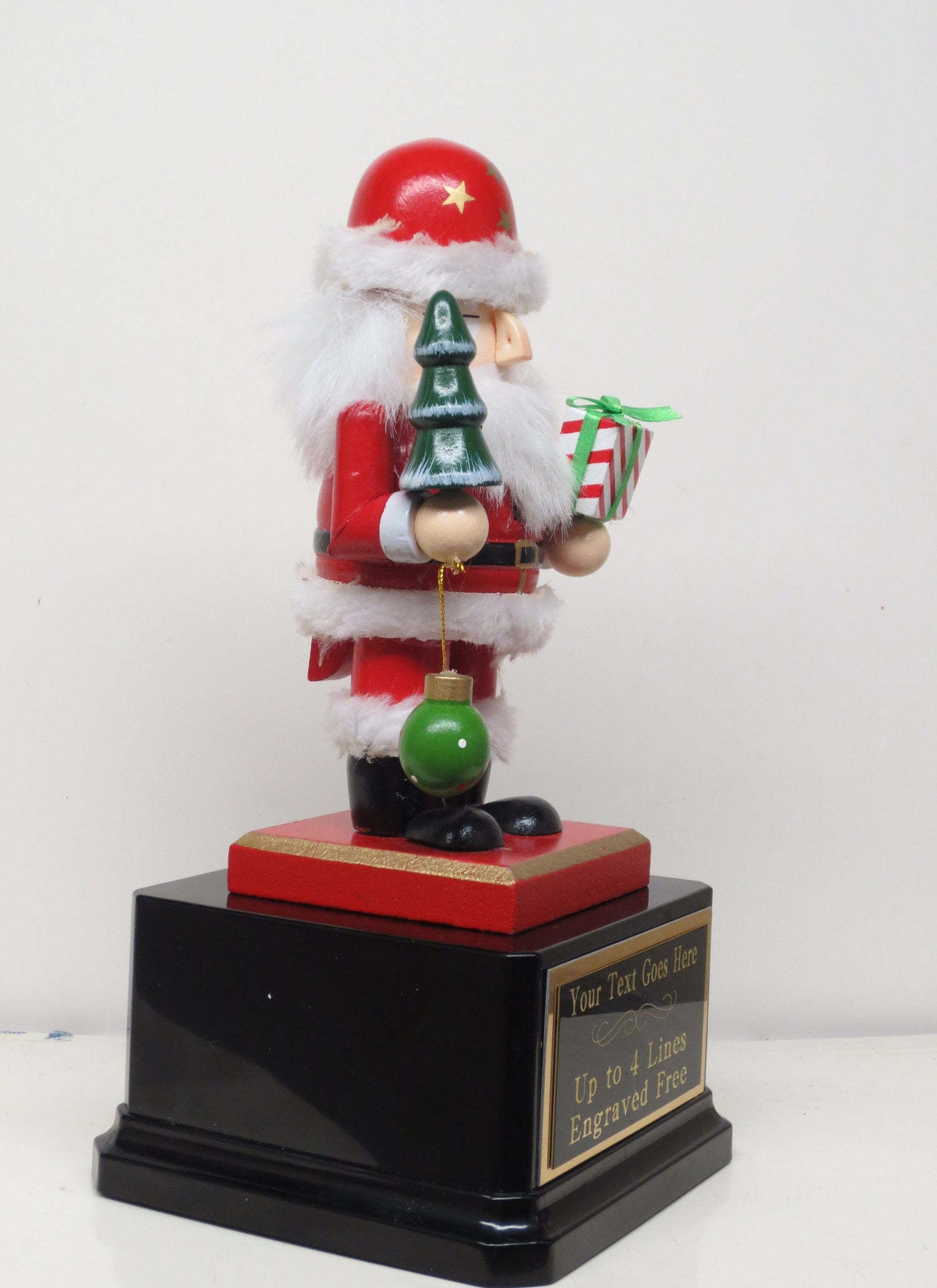 Ugliest Ugly Sweater Trophy Christmas Trophy Holiday SANTA Nutcracker Contest Award Winner Cookie Bake Off Holiday Decor Christmas Decor