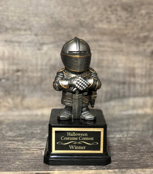 Father’s Day Dad Gift Funny Trophy Worlds Greatest Dad Award Knight In Shining Armor Best Dad Award Gag Gift Valiant Effort Adult Humor