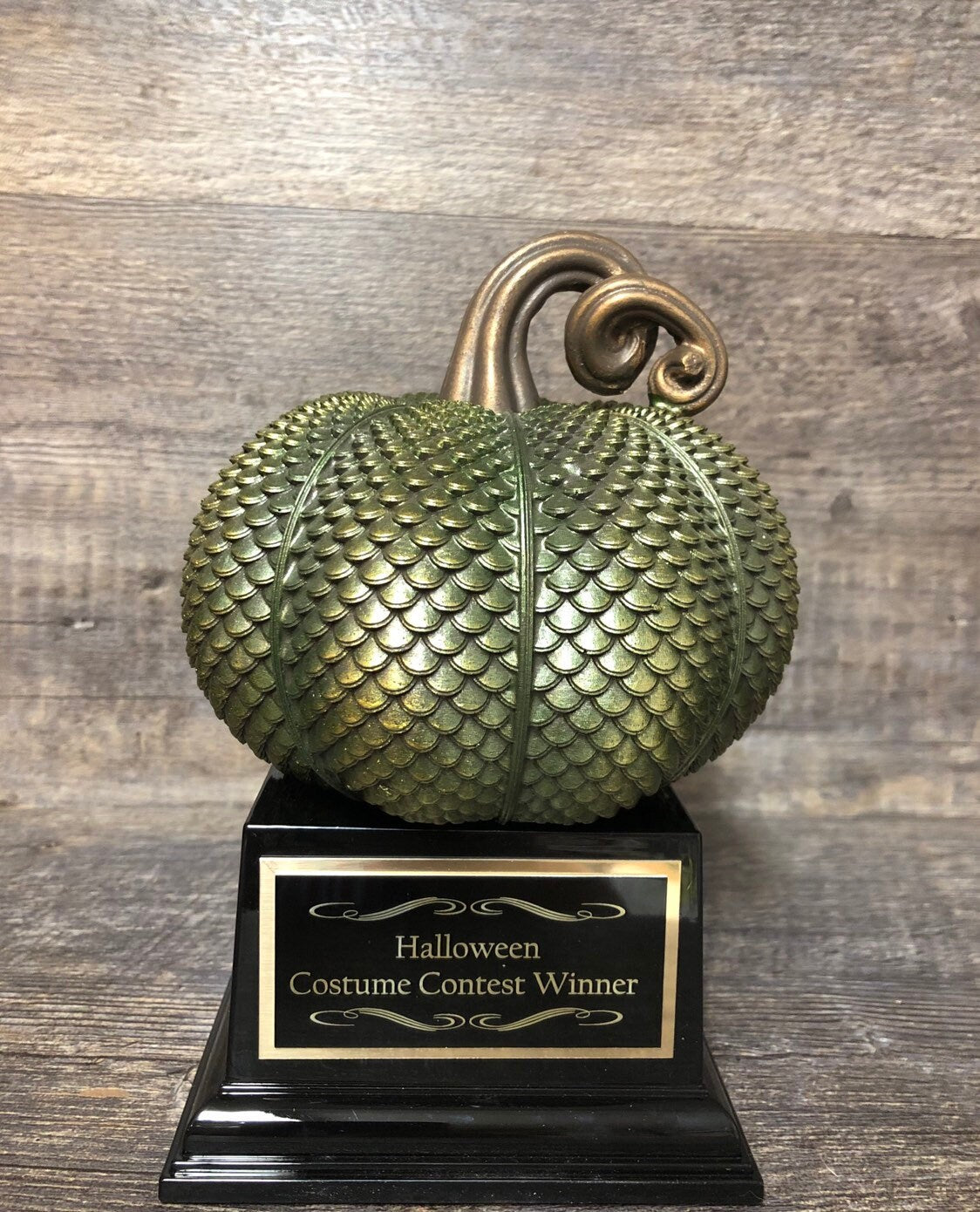 Halloween Trophy Snake Skin Reptile Pumpkin Carving Contest Jack O Lantern Best Costume Contest Prize Halloween Decor Halloween Trophies