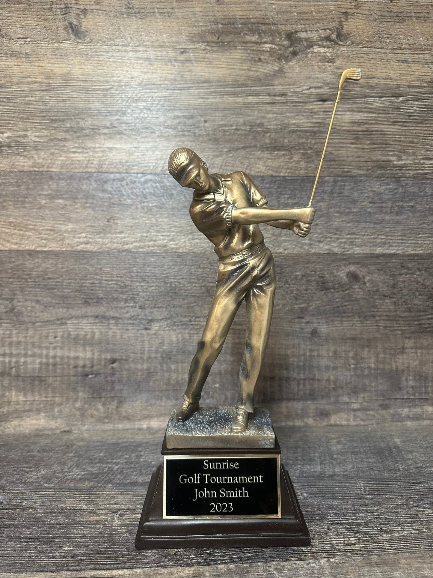 Large Golf Trophy Classic Golf Tournament Trophy Charity Event Trophy Hole In One Under Par Bragging Rights Best Score Guys Weekend Trip