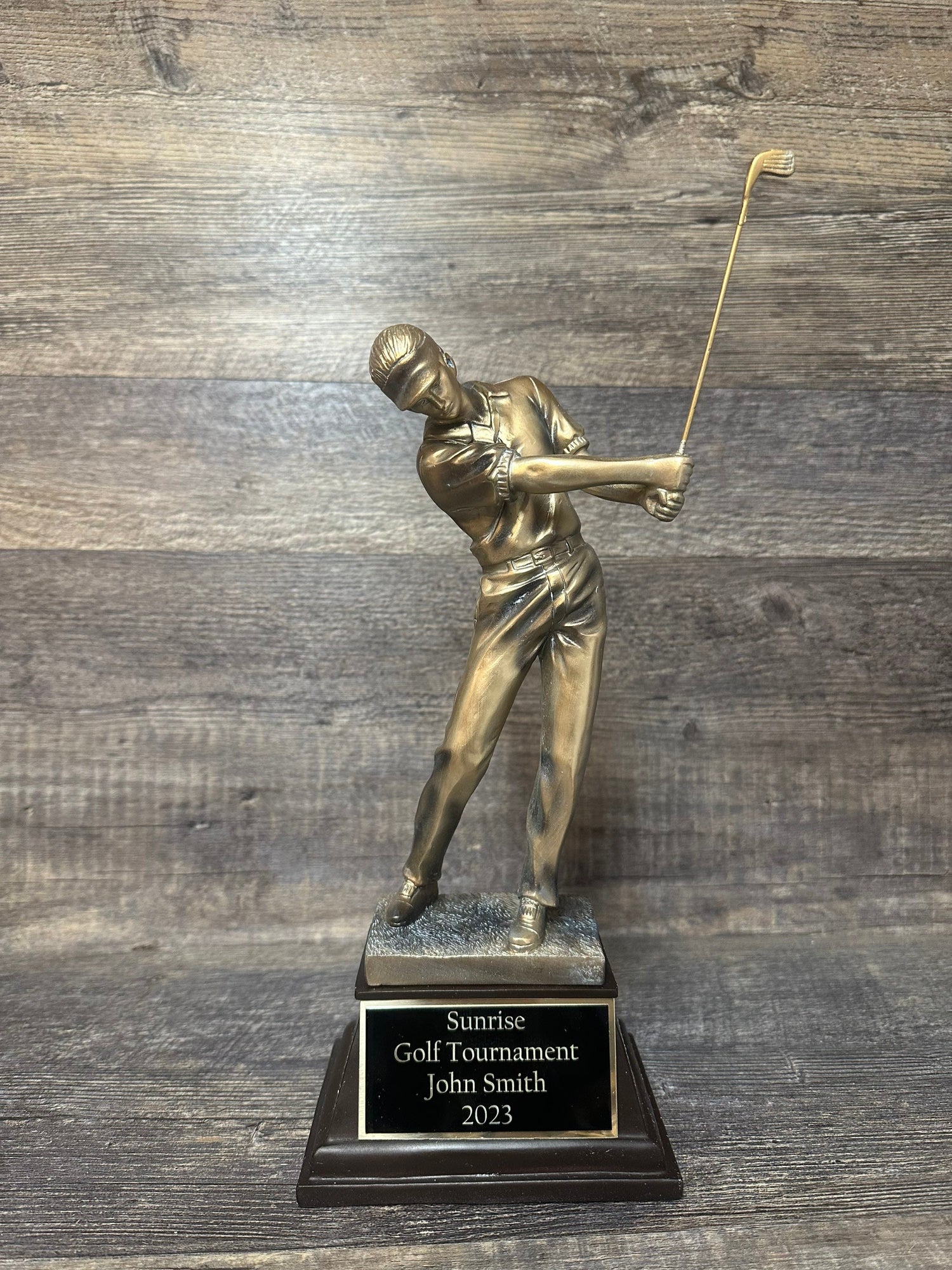 Large Golf Trophy Classic Golf Tournament Trophy Charity Event Trophy Hole In One Under Par Bragging Rights Best Score Guys Weekend Trip