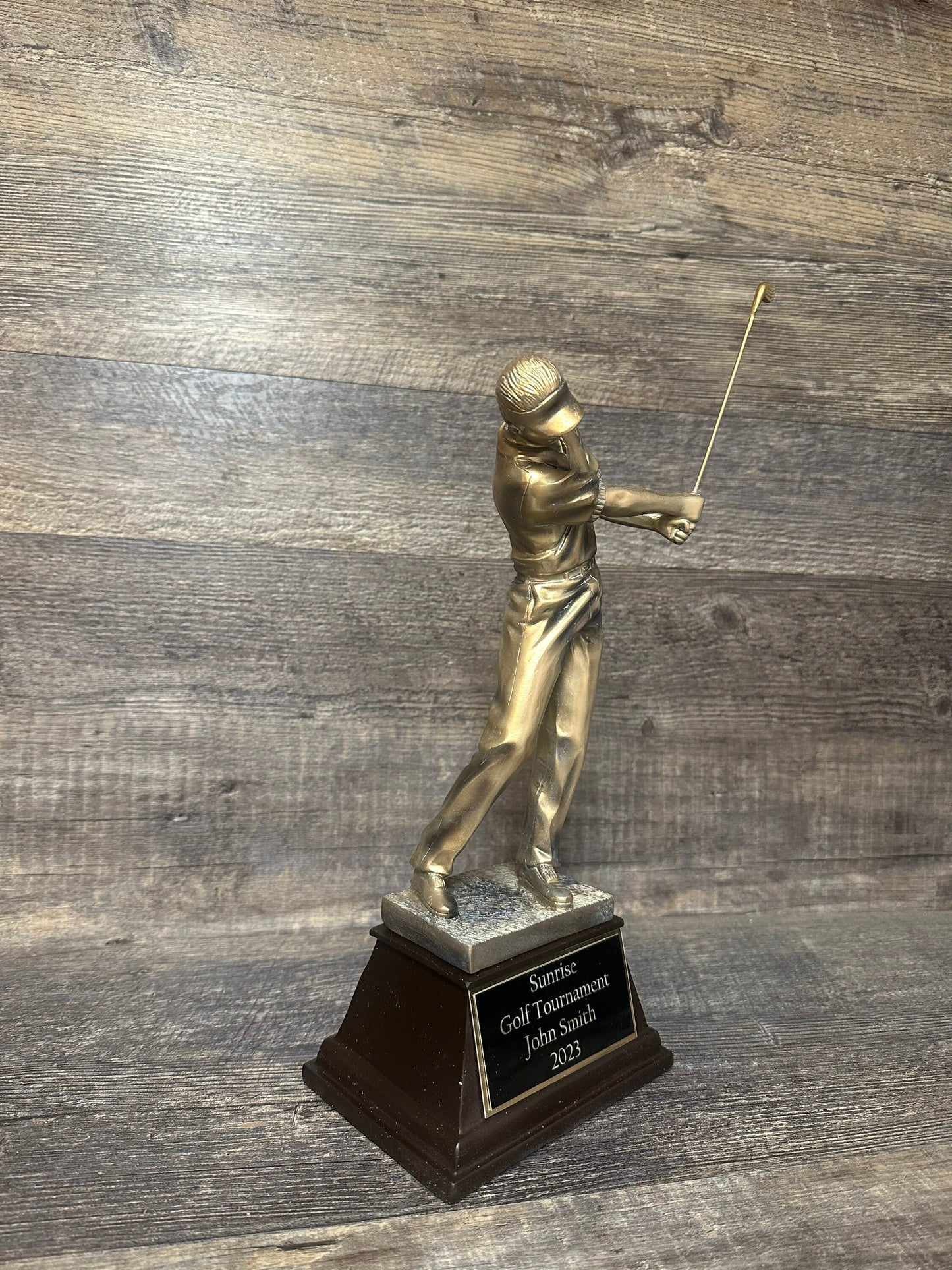 Large Golf Trophy Classic Golf Tournament Trophy Charity Event Trophy Hole In One Under Par Bragging Rights Best Score Guys Weekend Trip