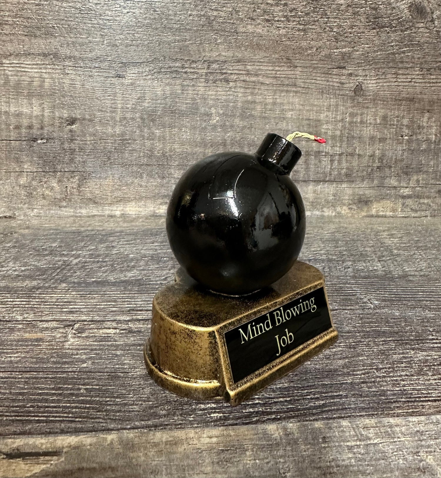 Achievement Award Bomb Trophy Personalized Employee Of The Month Top Sales Trophy #1 Salesman Appreciation Award