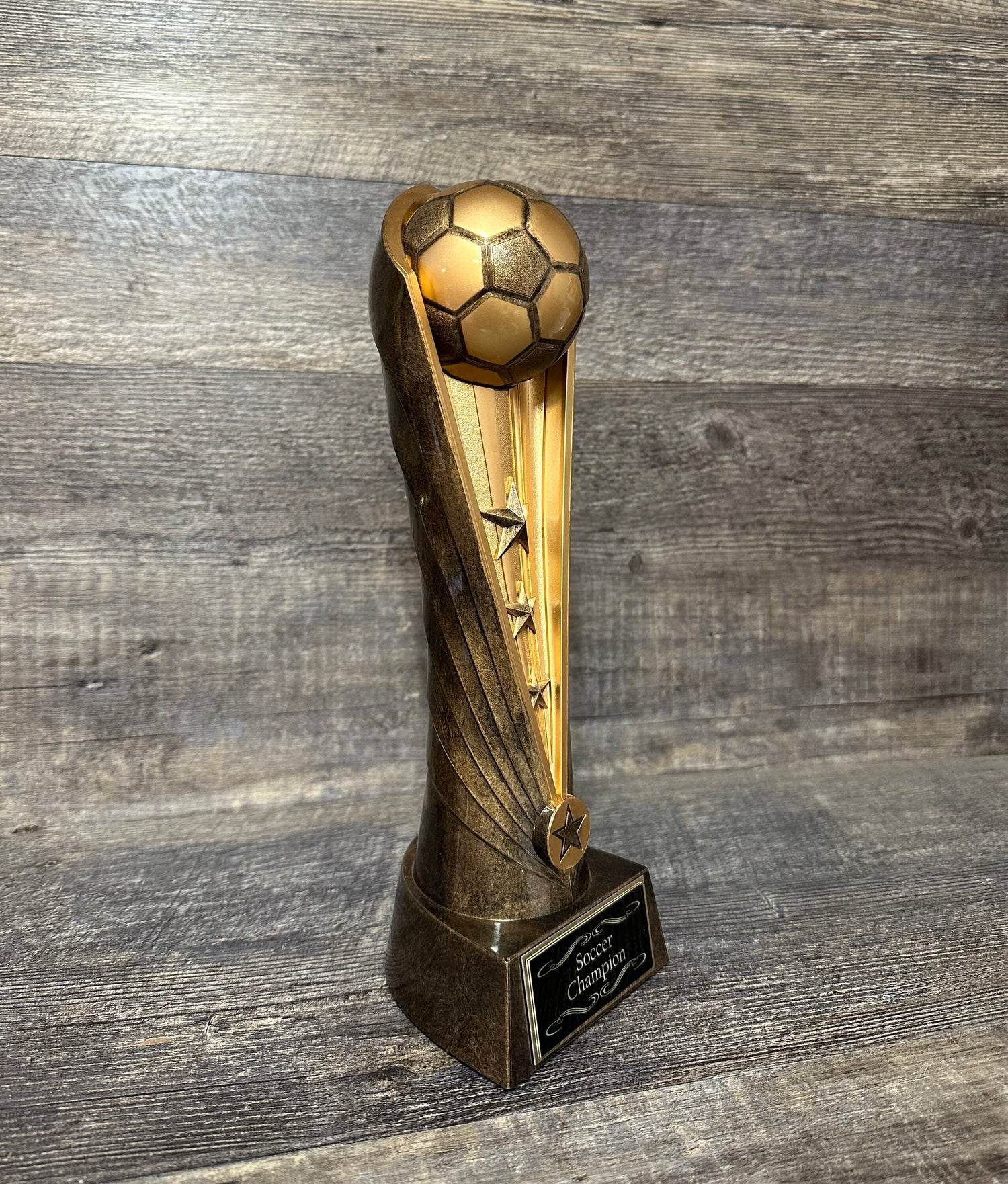Soccer Trophy Fantasy Soccer 12" Trophy Champion Winner Fantasy League Custom Trophy Team Sports Award  Free Engraving