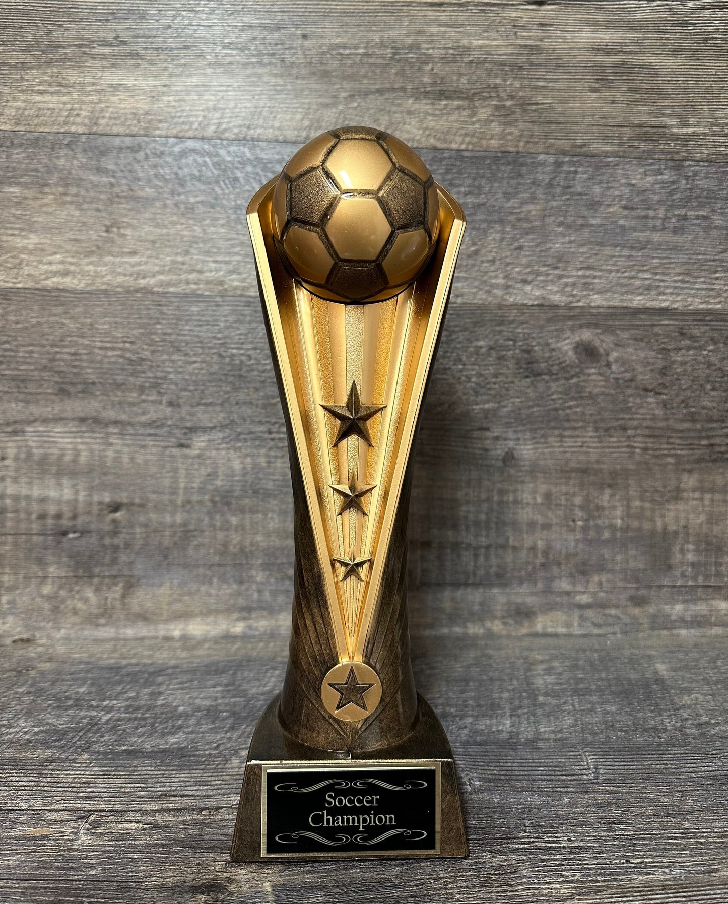 Soccer Trophy Fantasy Soccer 12" Trophy Champion Winner Fantasy League Custom Trophy Team Sports Award  Free Engraving