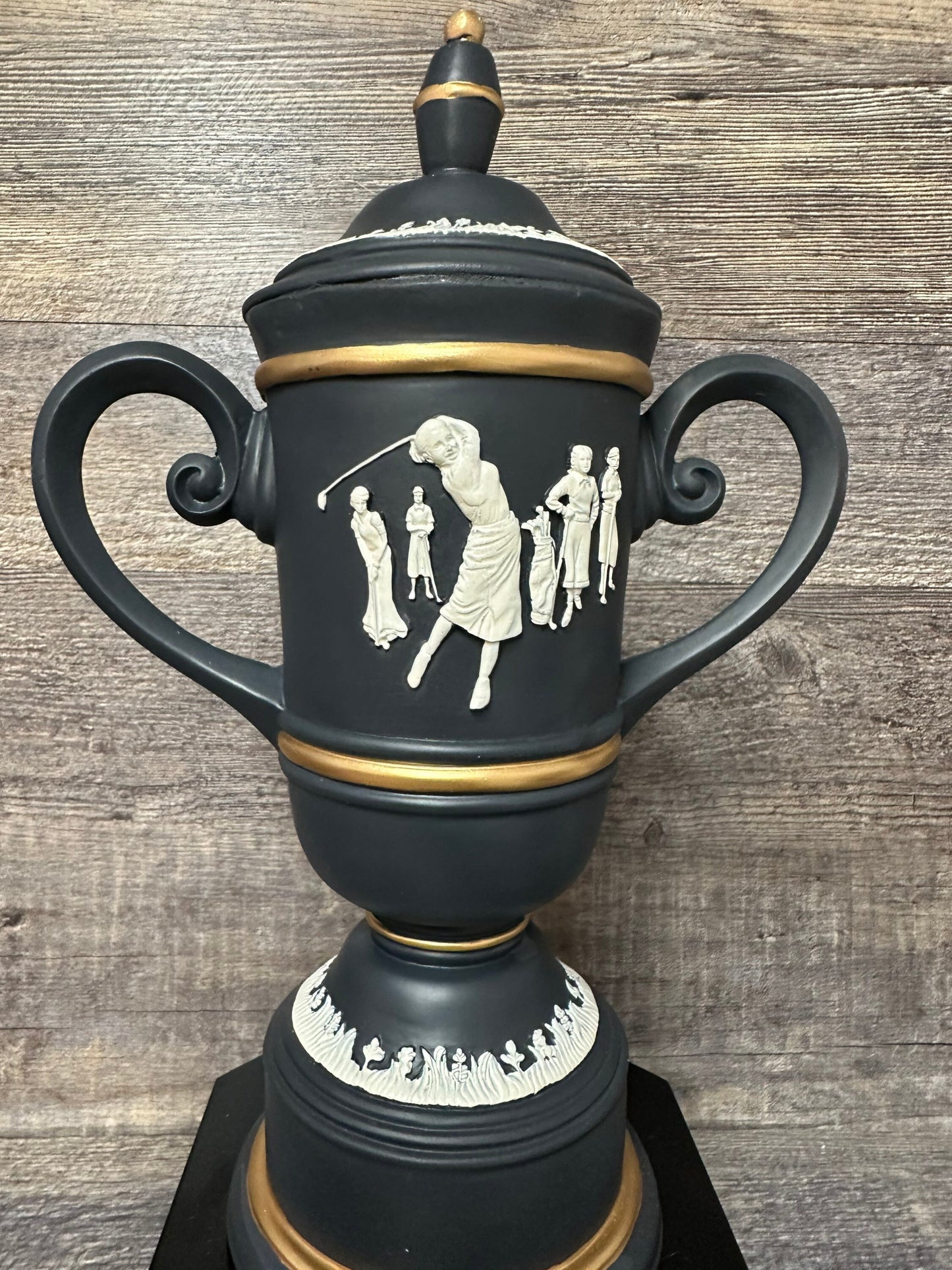 Woman's Classic Golf Trophy Cameo Cup Tournament Trophy Golf Charity Event Trophy Hole In One Under Par Bragging Rights Best Score