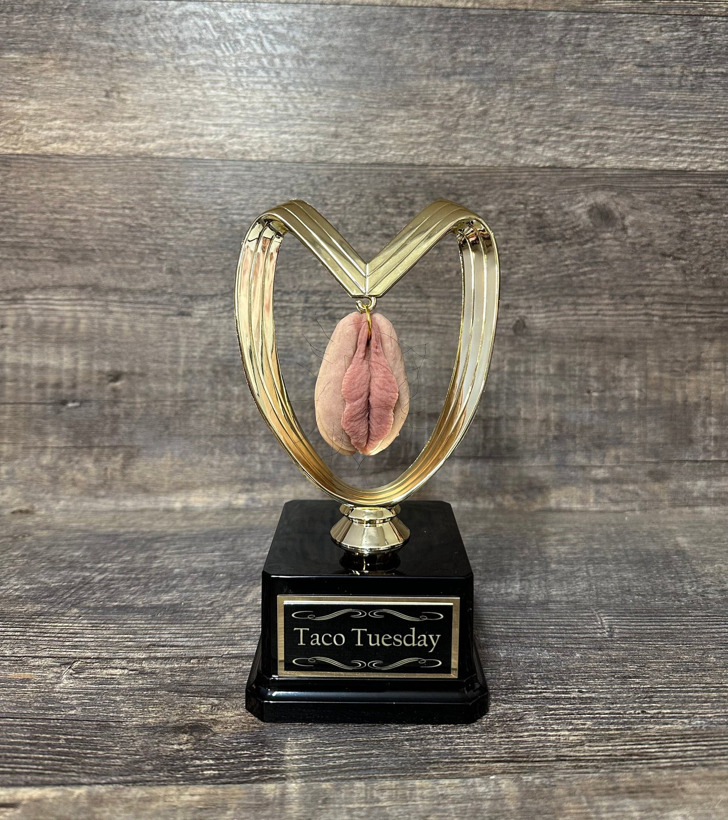 HAIRY Vagina Funny Trophy Loser Trophy Last Place Trophy Hairy Pussy Trophy Adult Humor Gag Gift Inappropriate Birthday Personalized Gift