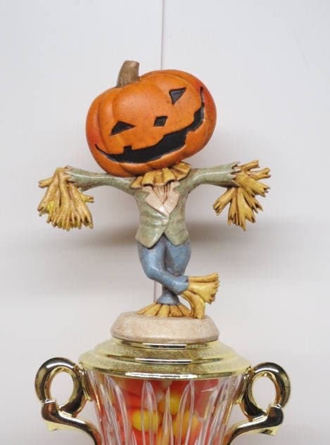 Halloween Trophy Halloween Costume Contest Trophy Winner Pumpkin Carving Contest 14" Halloween Decor Pumpkin Scarecrow Costume Contest