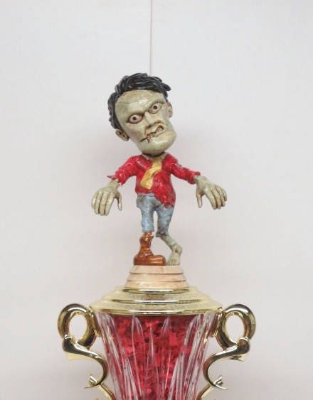 Halloween Trophy Trophies Costume Contest Trophy Scariest Costume Zombie Trophy Pumpkin Carving Contest Walking Dead Halloween ecor