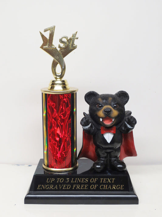 Halloween Trophy Trophies Best Costume Contest Winner Pumpkin Carving Contest Scariest Costume Dracula Halloween Decor Trunk or Treat