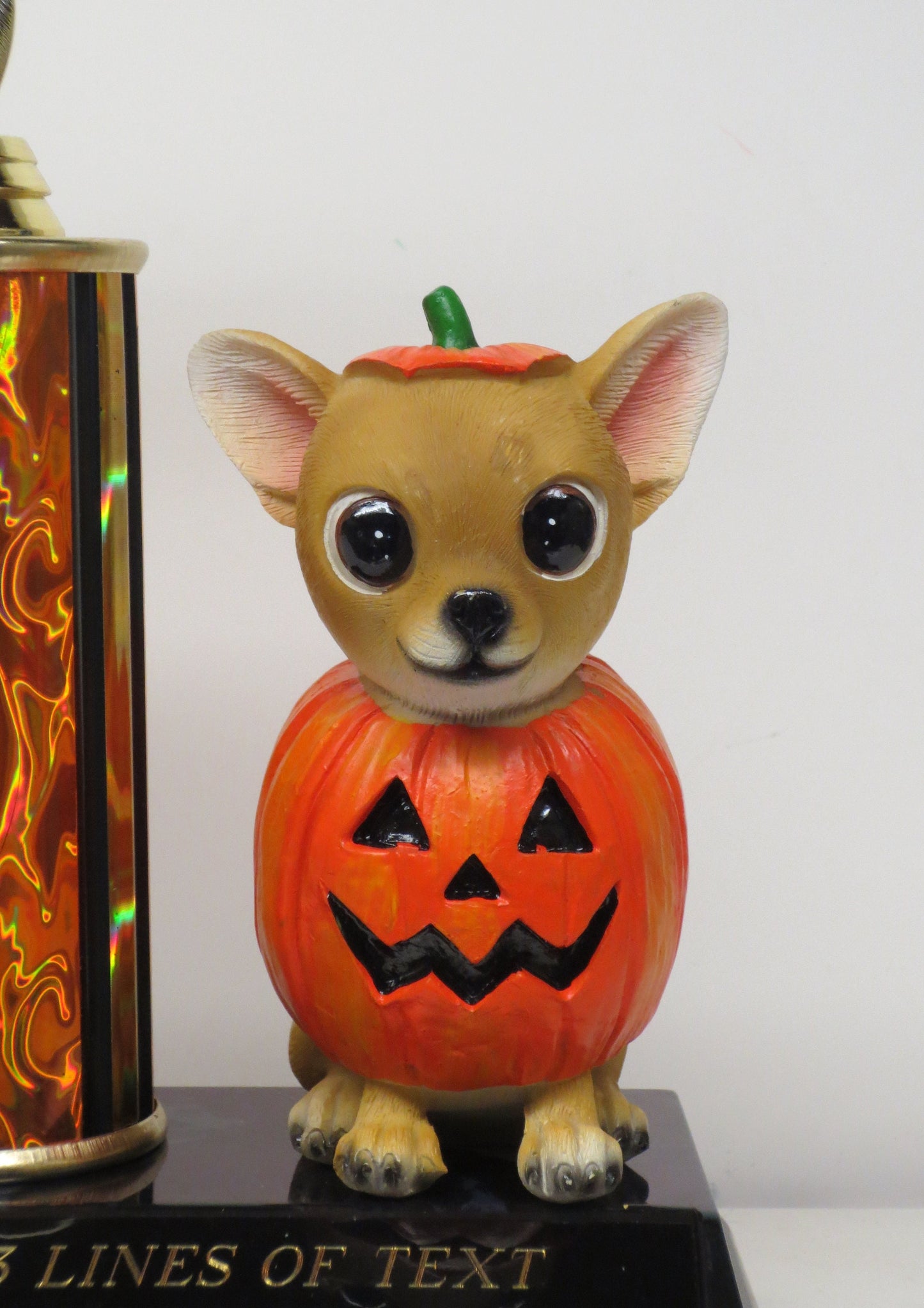 Halloween Trophy Trophies Costume Contest Pumpkin Carving Contest Winner Pumpkin Trophy Dog Trunk or Treat Halloween Decor Jack O Lantern