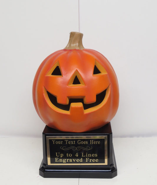 Halloween Trophy Pumpkin Carving Contest Jack O Lantern Trophy or Best Costume Contest Prize Pumpkin Halloween Decor Halloween Trophies