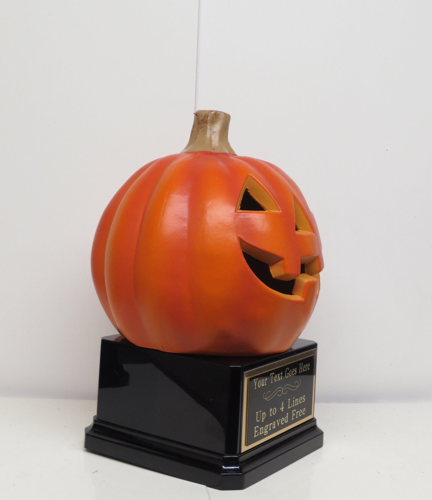 Halloween Trophy Halloween Trophies Trophy Pumpkin Carving Contest Trophy or Best Costume Contest Jack O Lantern Halloween Decor