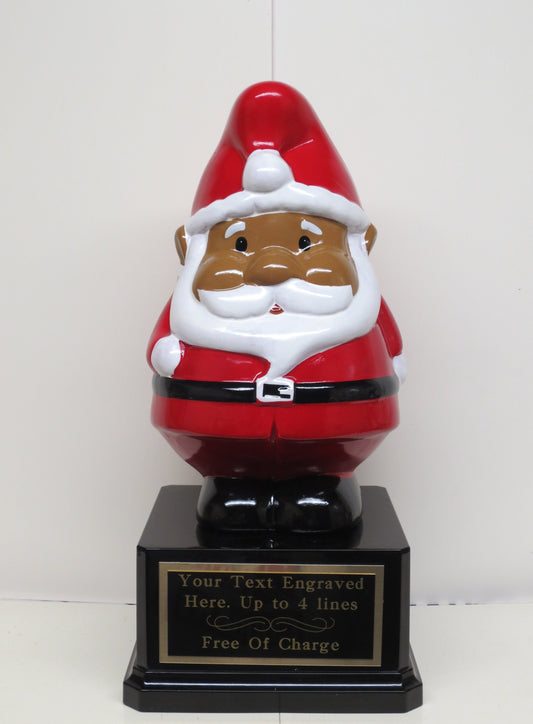 Ugly Sweater Christmas Trophy Holiday Party SANTA GNOME Trophy Contest Award Winner Cookie Bake Off Holiday Decor Christmas Decor