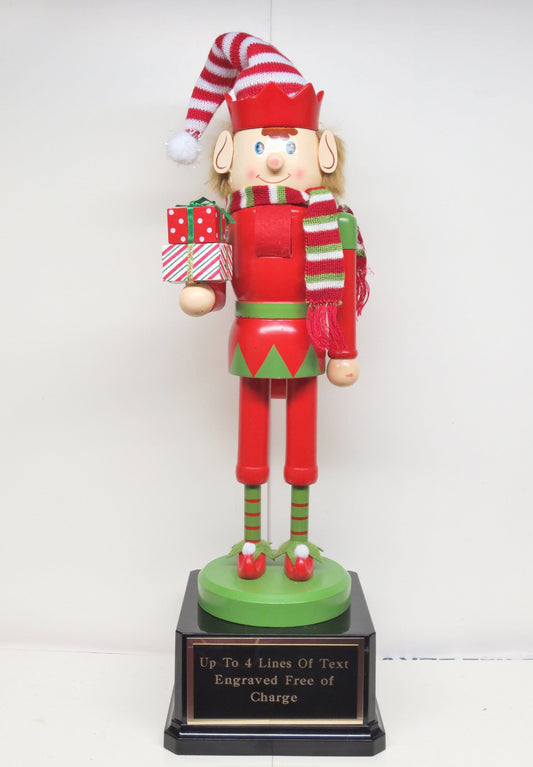 17" Ugly Sweater Contest Gingerbread Cookie Bake Off Trophy Christmas Cookie Decorating Champion Holiday Party ELF Nutcracker Holiday Decor