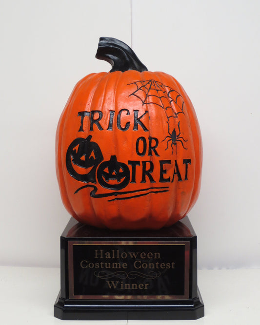 Halloween Trophy Trophies Best Costume Contest Pumpkin Carving Contest Scariest Costume Best Couple Jack O Lantern Halloween Decor