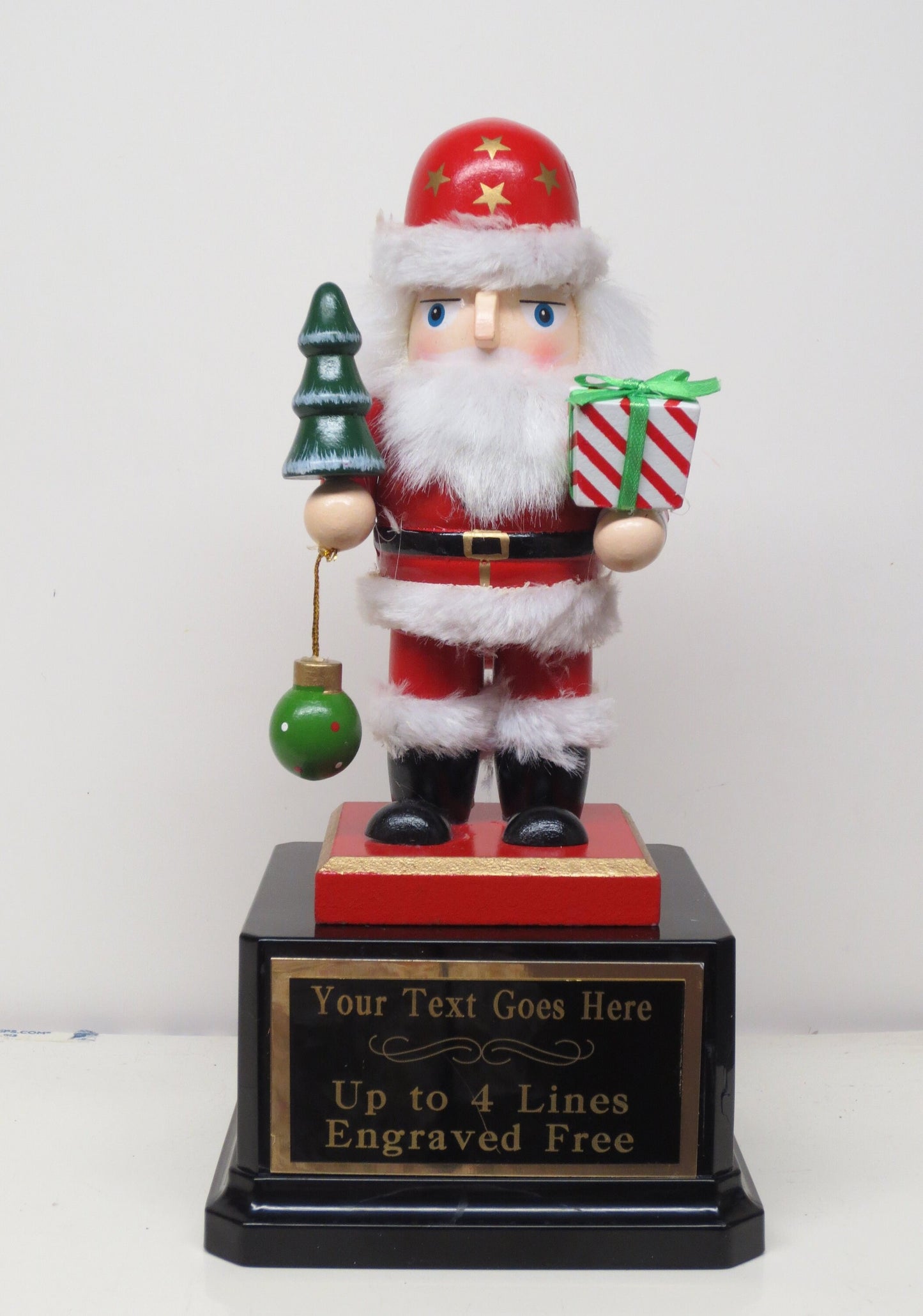 Ugliest Ugly Sweater Trophy Christmas Trophy Holiday SANTA Nutcracker Contest Award Winner Cookie Bake Off Holiday Decor Christmas Decor