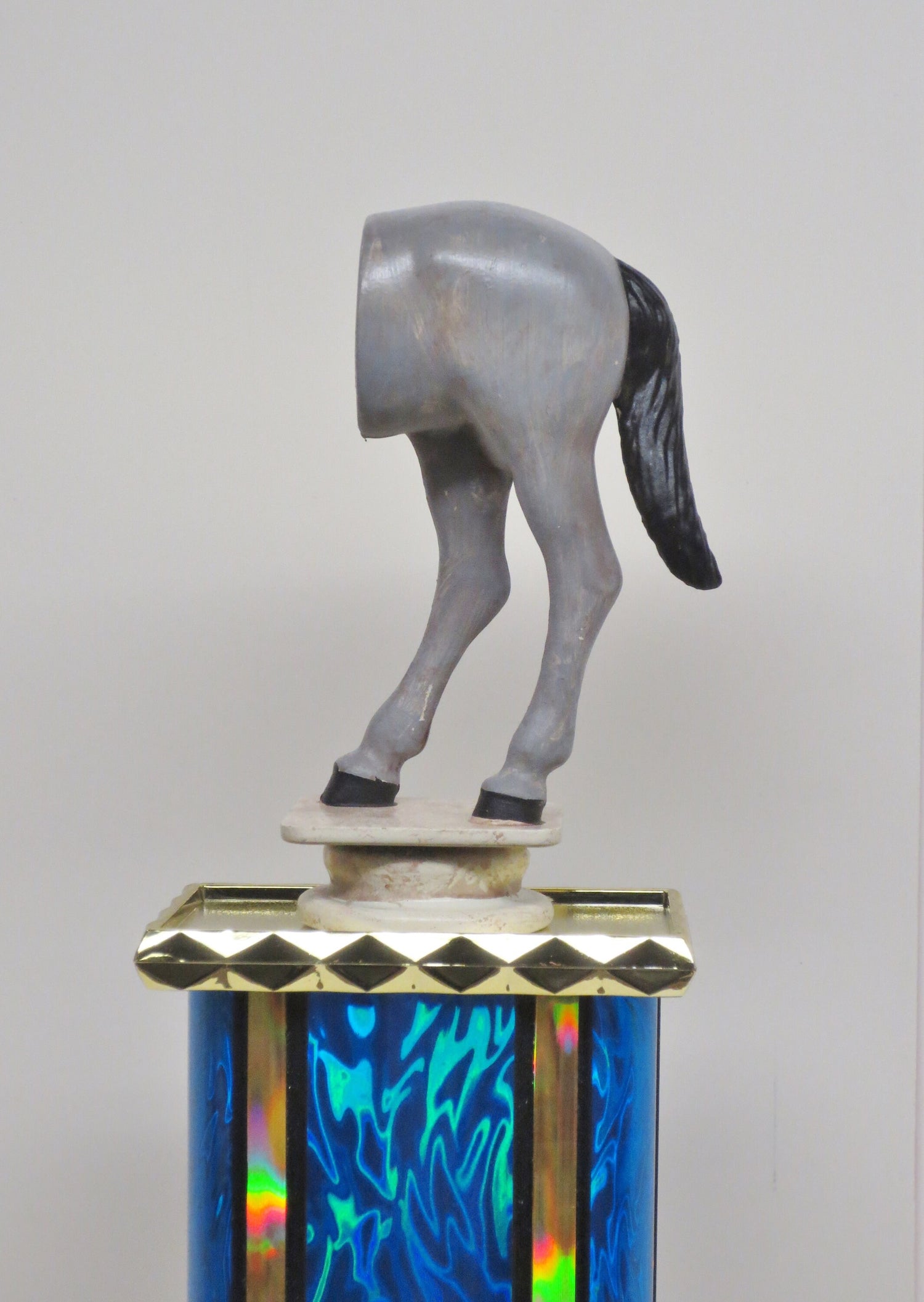 Funny Trophy Jack Ass Horse's Ass Horse's Rear Biggest Ass Award Fantasy Football League LOSER Trophy FFL Last Place Fantasy Funny Award