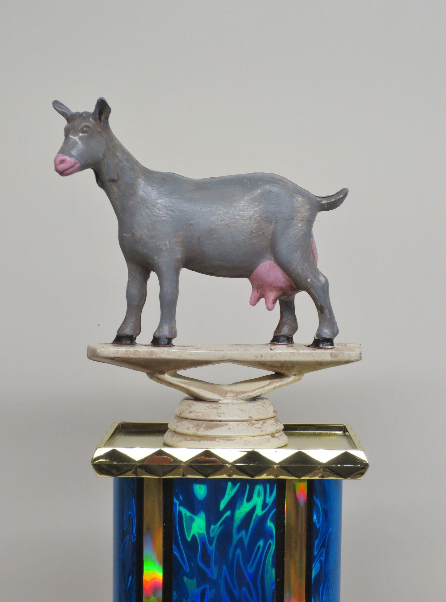 Funny Trophy GOAT Trophy Greatest of All Time Award Trophy Hand Painted Top Sales Motivational Achievement Award Personalized Winner