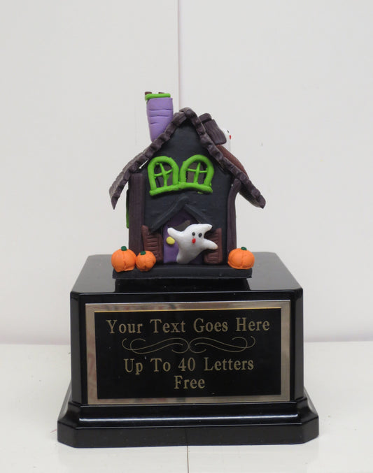 Halloween Trophy Halloween Trophies Haunted House Pumpkin Carving Contest Trophy Best Costume Contest Best Decorated House Halloween Decor