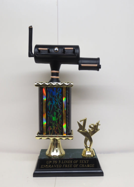 BBQ Trophy BBQ Grill Master Trophy Best Chicken Wings BBQ Cook Off Trophy Champion Champ Award Winning Winner Trophies Hot Wings 4th of July