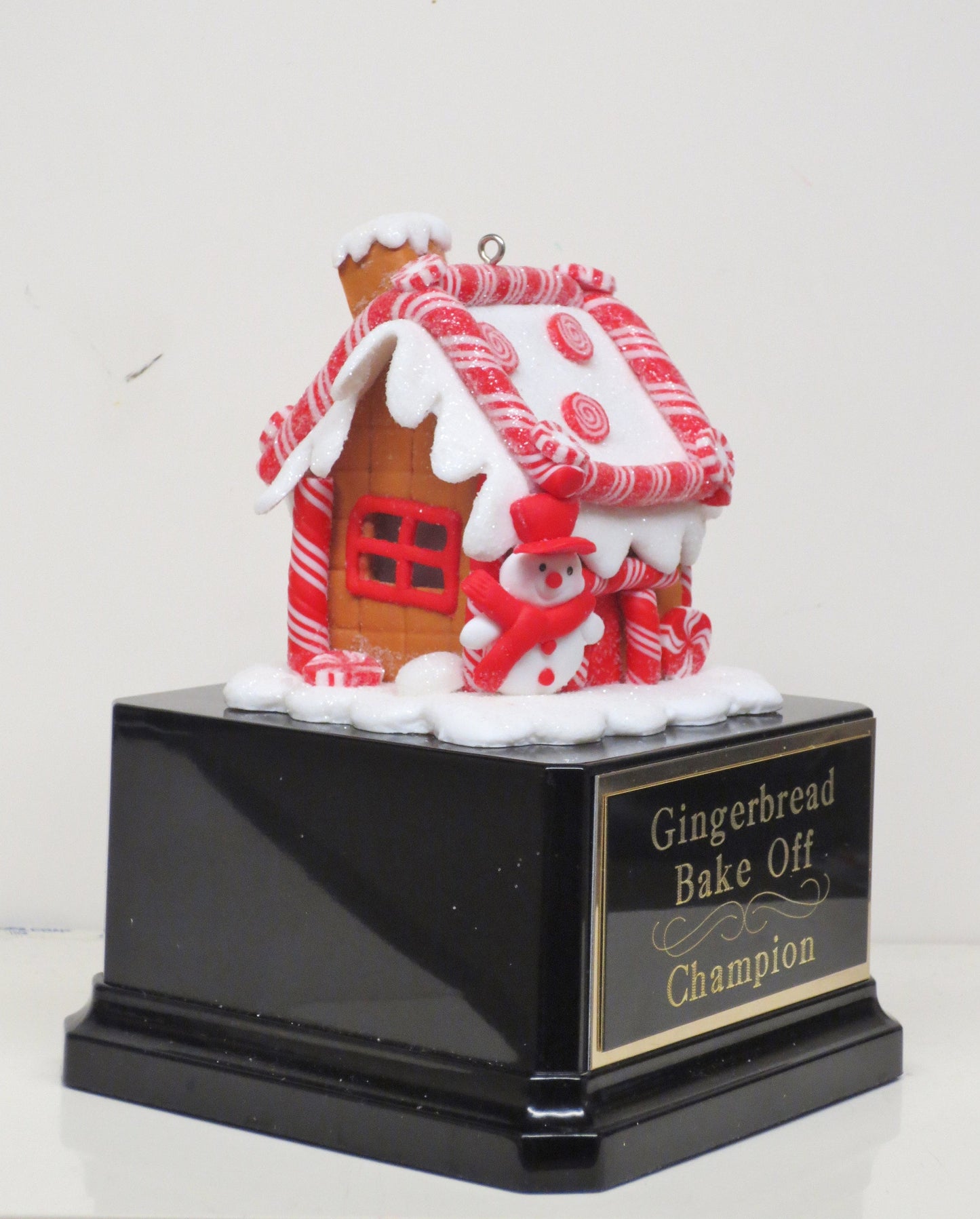 Gingerbread House Cookie Bake Off Trophy Ugly Sweater Trophy Contest Award Winner Christmas Holiday Party Cookie Snowman Christmas Decor