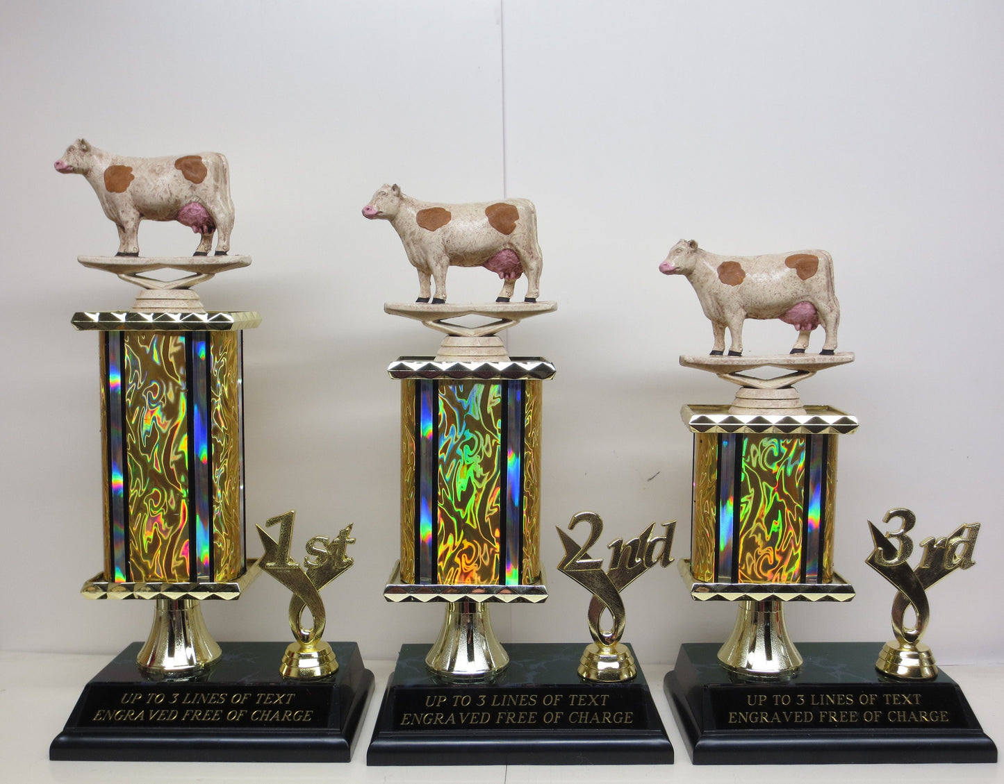 BBQ Trophy Best BBQ Cook Off Trophies Grill Master Trophy Award Brisket Best Hamburger Best Beef Ribs Cow Trophy Award Champion Champ Trophy