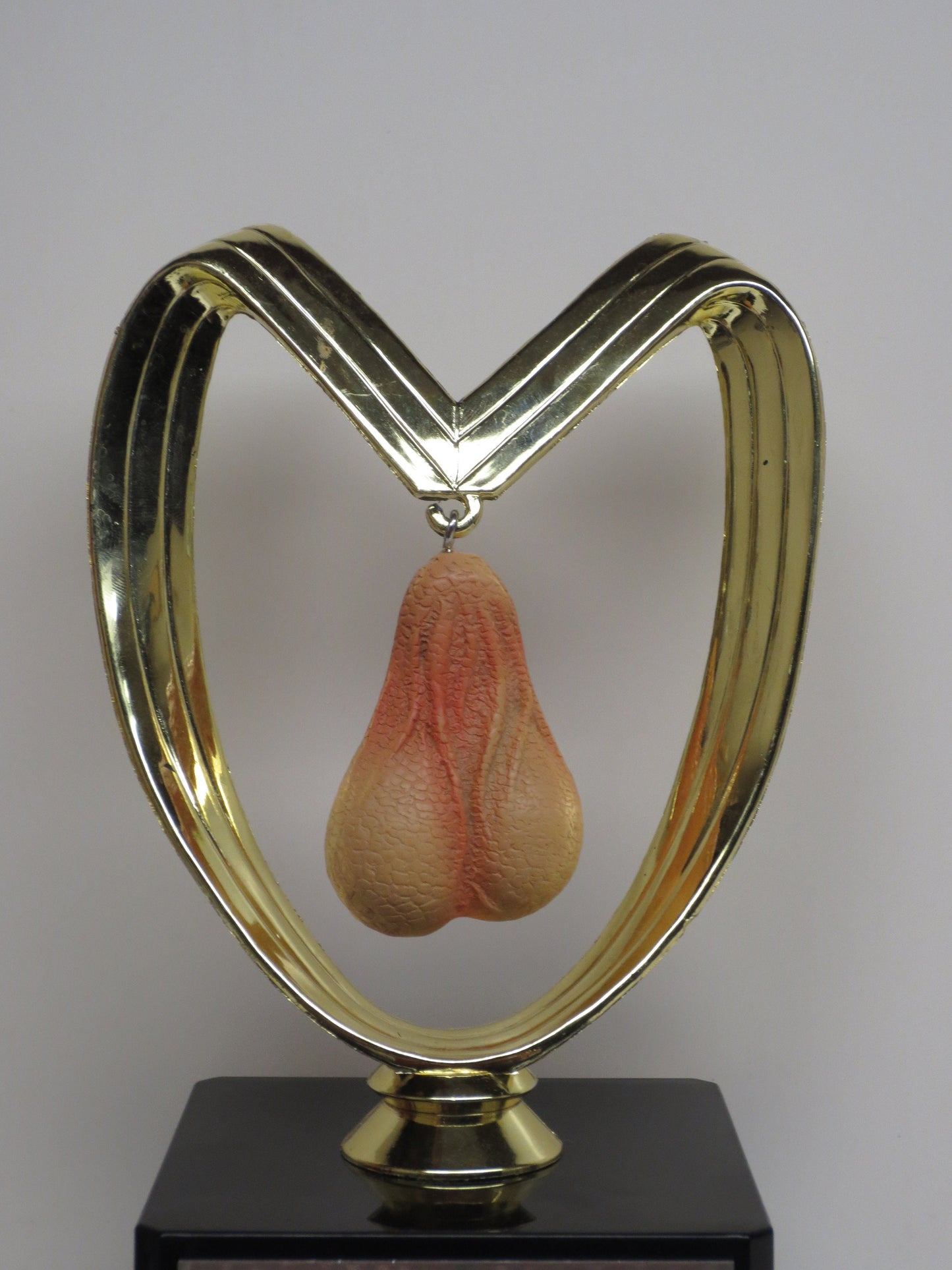 FFL Trophy Awww Nuts! Last Place Loser Sacko Grow A Pair You've Got Balls Funny Trophy Adult Humor Gag Gift Testicle Penis Fantasy Football