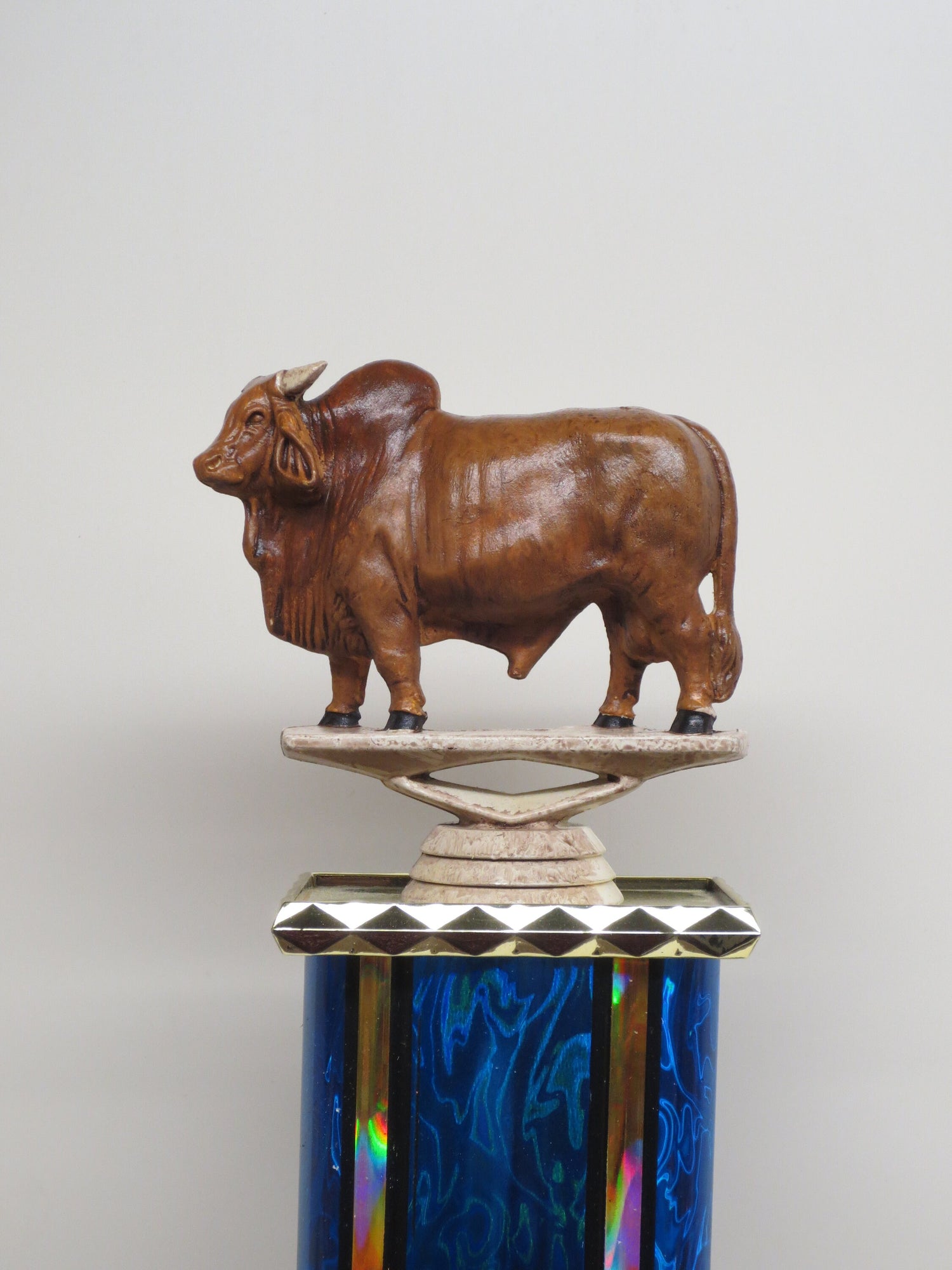 Funny Trophy No Bull Trophy BS Trophy Bullshit Award Full of Bull Trophy Gag Gift Bullshitter Award Brahma Bull FFL Loser Sports Award