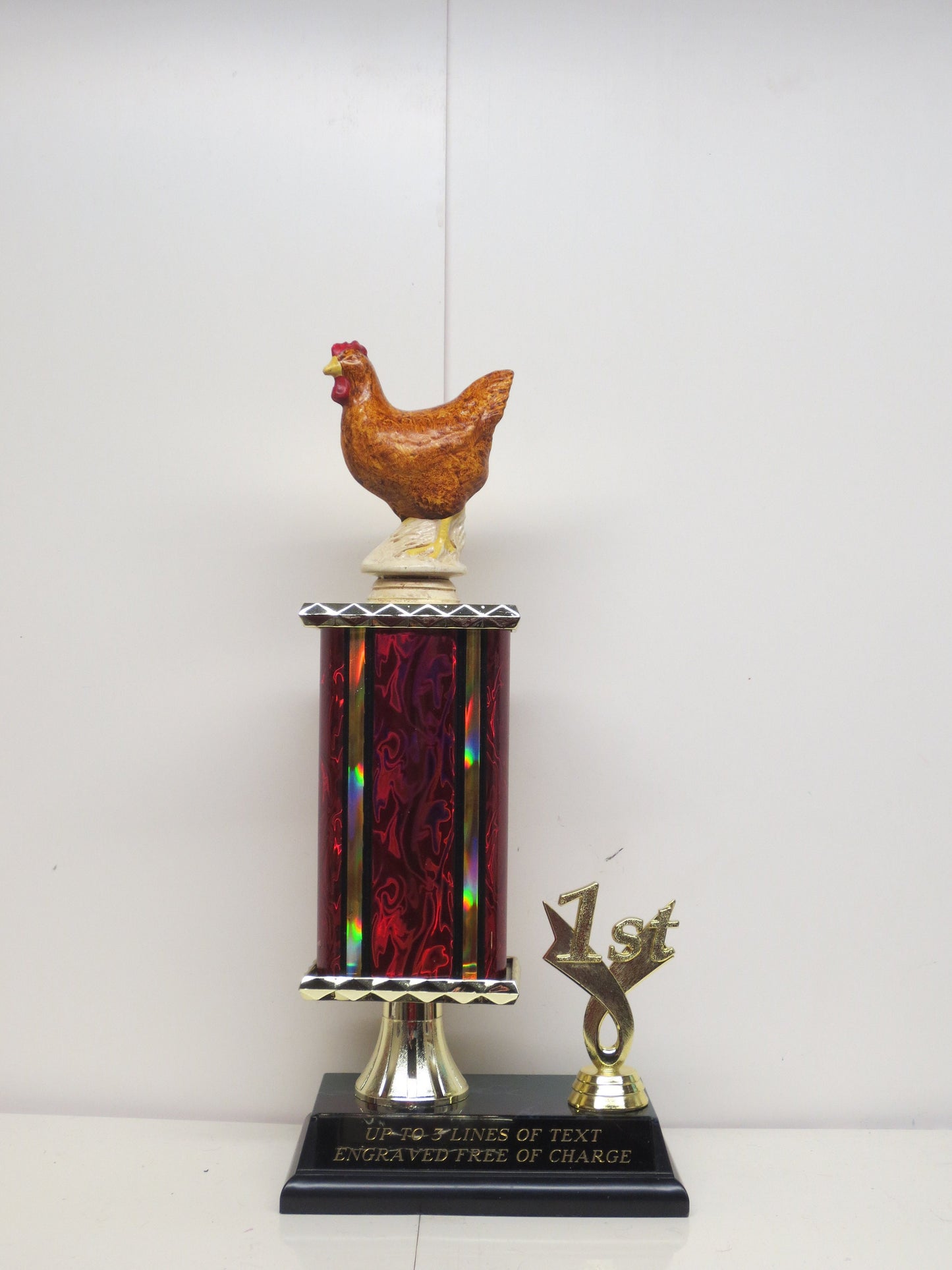 BBQ Trophy Best Chicken Wings BBQ Cook Off Trophy Hot Wings Champion Champ Award Chicken Trophy 4th of July Independence Day Memorial Day