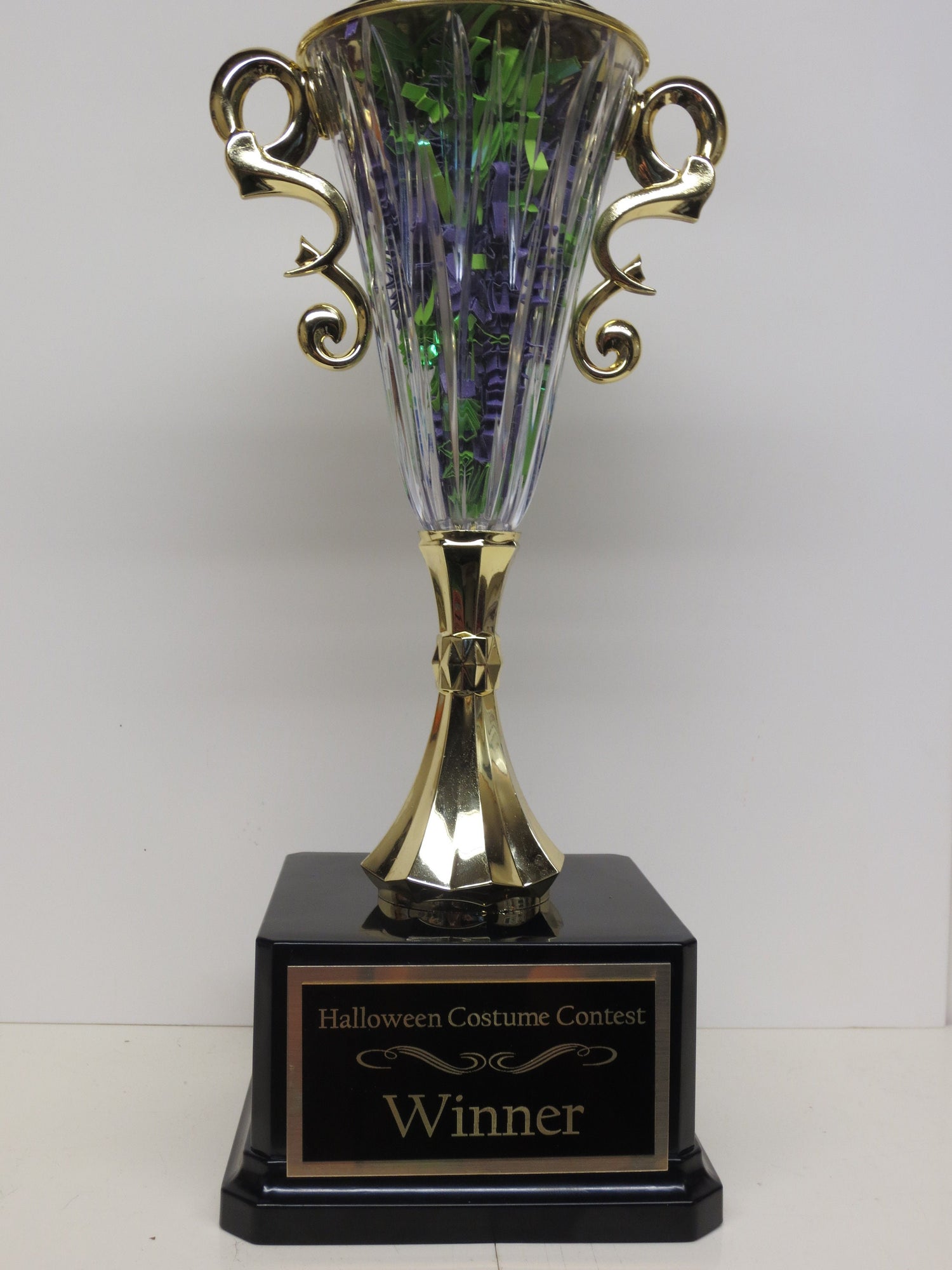 Halloween Trophy Trophies Costume Contest Trophy Scariest Costume Witch Trophy Pumpkin Carving Contest Vintage Halloween Decor Purple