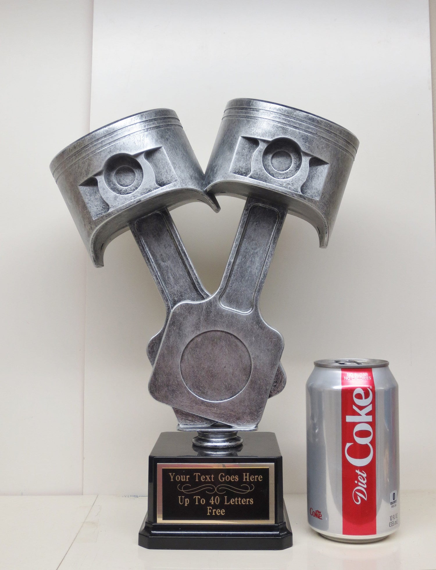 Auto Racing Trophy Statues Racing Trophies Car Show Trophies Set of 3 Custom Rods & Pistons Hot R ...