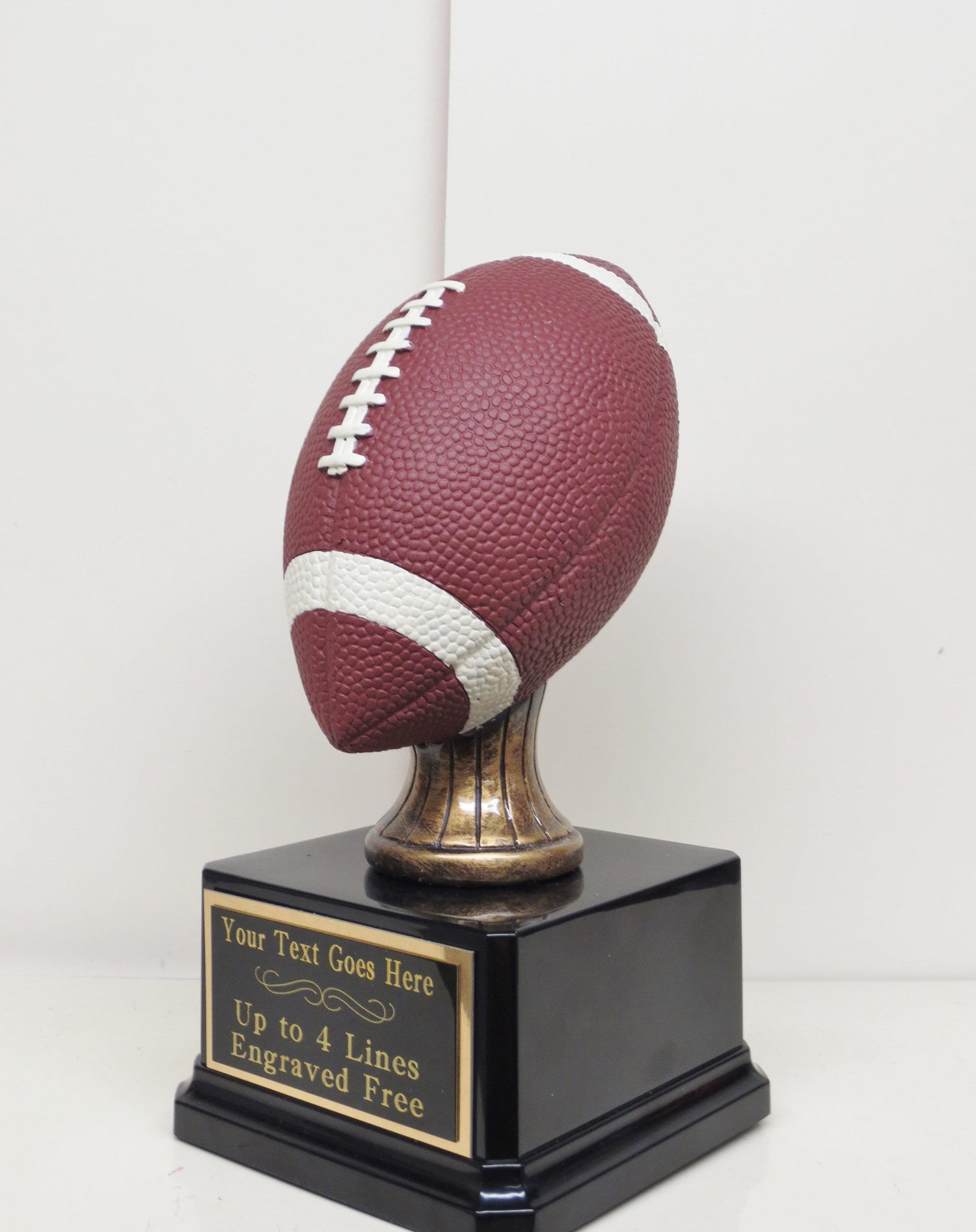 Fantasy Football Trophy Custom FFL Trophy Full Color Realistic Football Trophy FFL Winner League Champion Champ Award