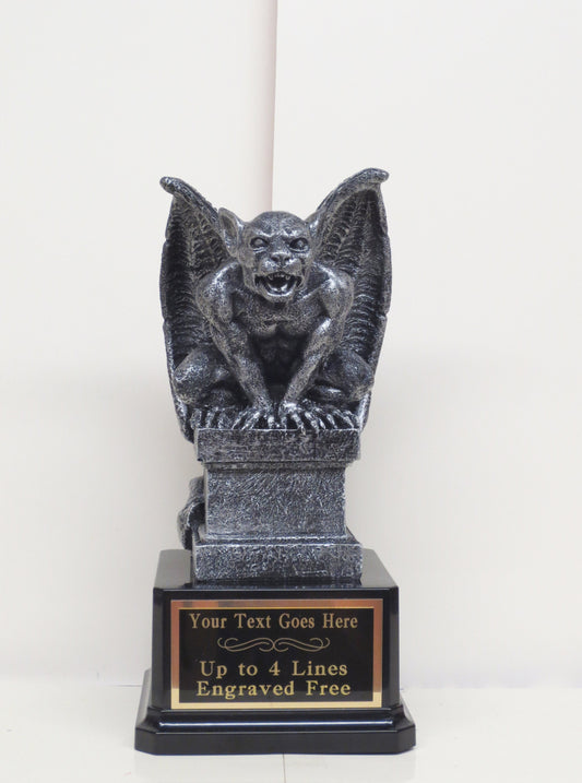 Halloween Trophy Gargoyle Scariest Costume Trophy Costume Contest Trophy Winner Trophies Pumpkin Carving Contest Creepy Halloween Decor