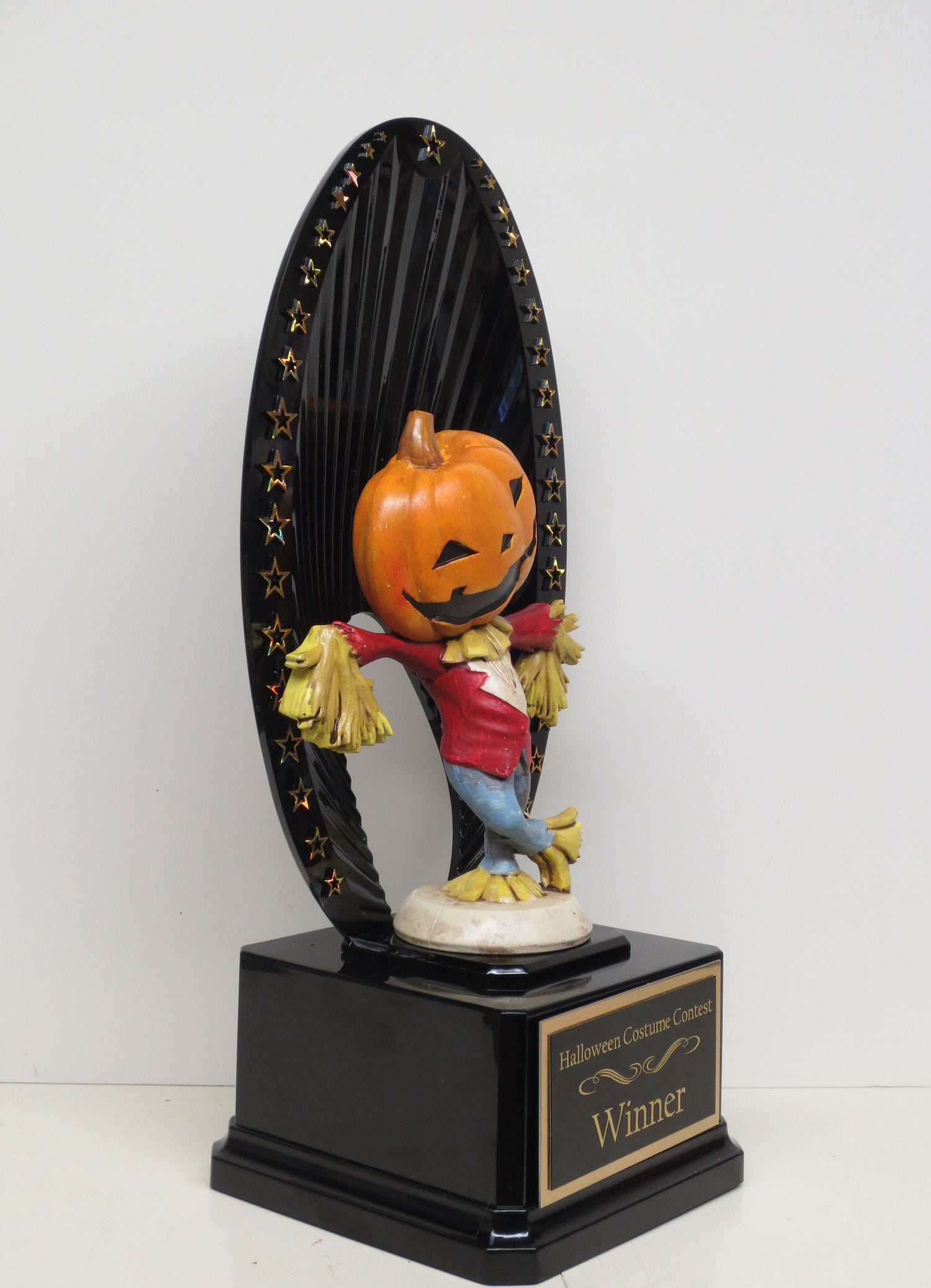 Halloween Trophy Trophies Best Costume Contest Pumpkin Carving Contest Scariest Costume Vintage Halloween Decor Trunk or Treat Scarecrow