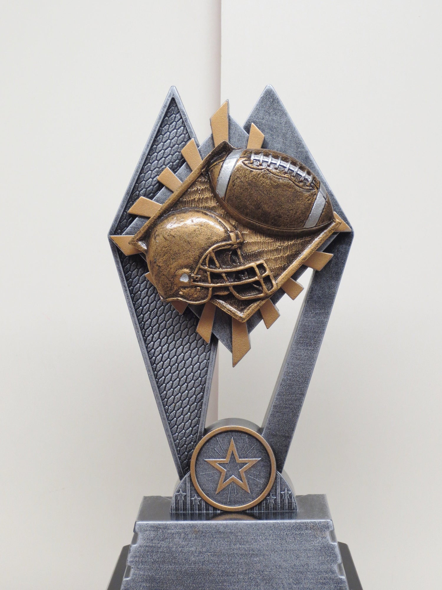 Fantasy Football League Trophy FFL Champ Champion Winner Fantasy League Sports Award Armchair Quarterback Free Engraving