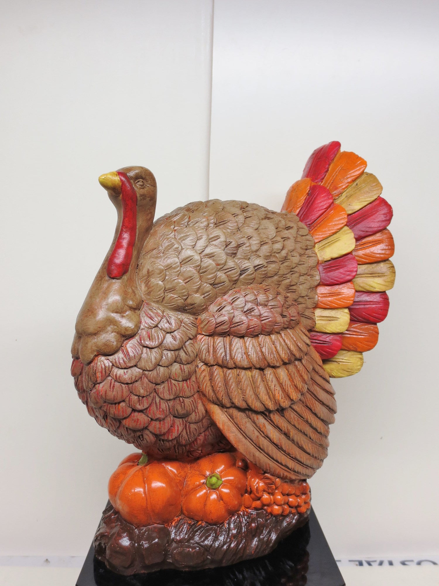 Turkey Bowl Thanksgiving Family Football Trophy FFL Fantasy Football League Trophy 14" Champion Hand Painted Turkey Champ Award Winner