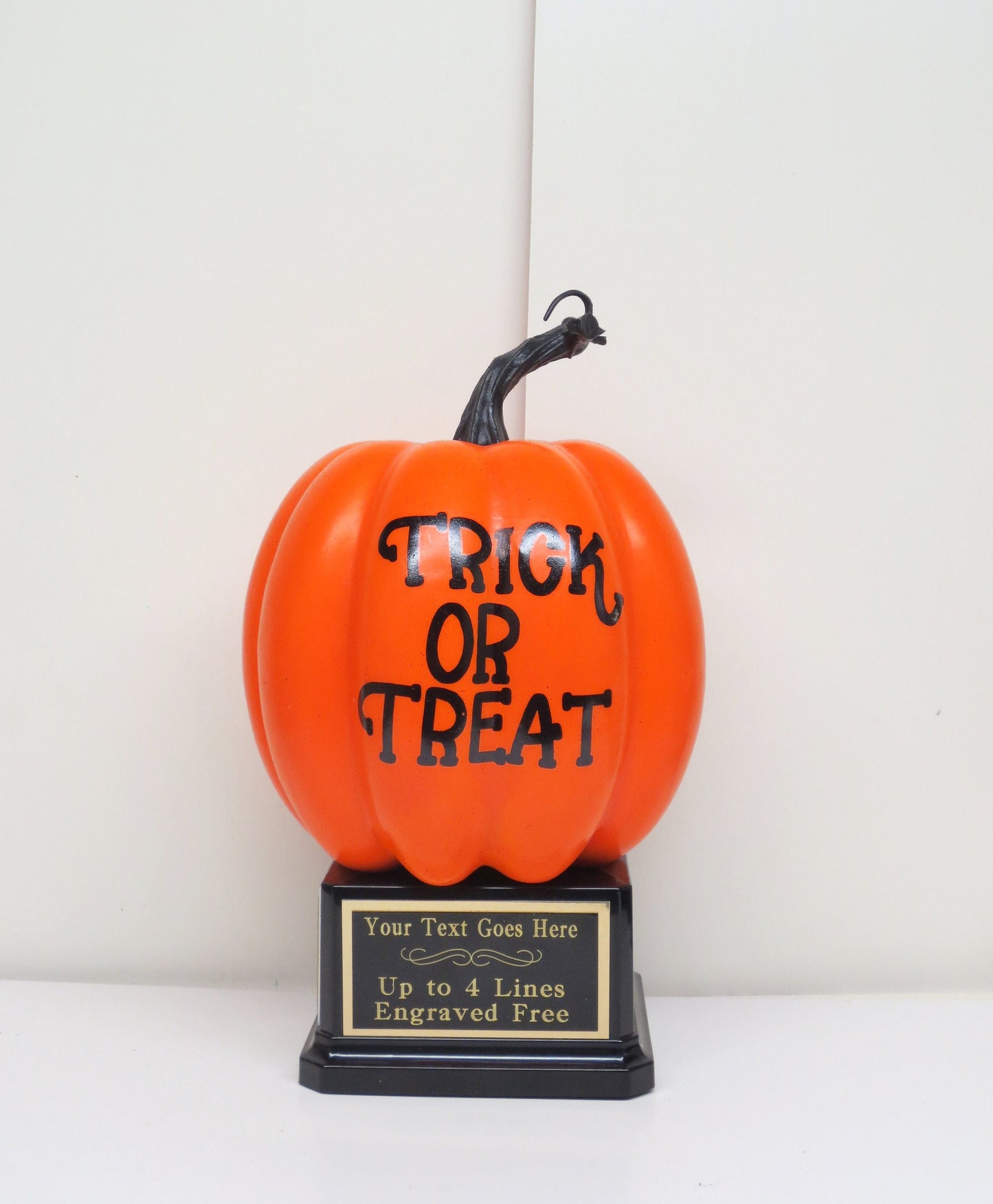 Halloween Trophy Trick Or Treat Pumpkin Carving Contest Trophy or Best Costume Contest Jack O Lantern Halloween Decor Trunk or Treat