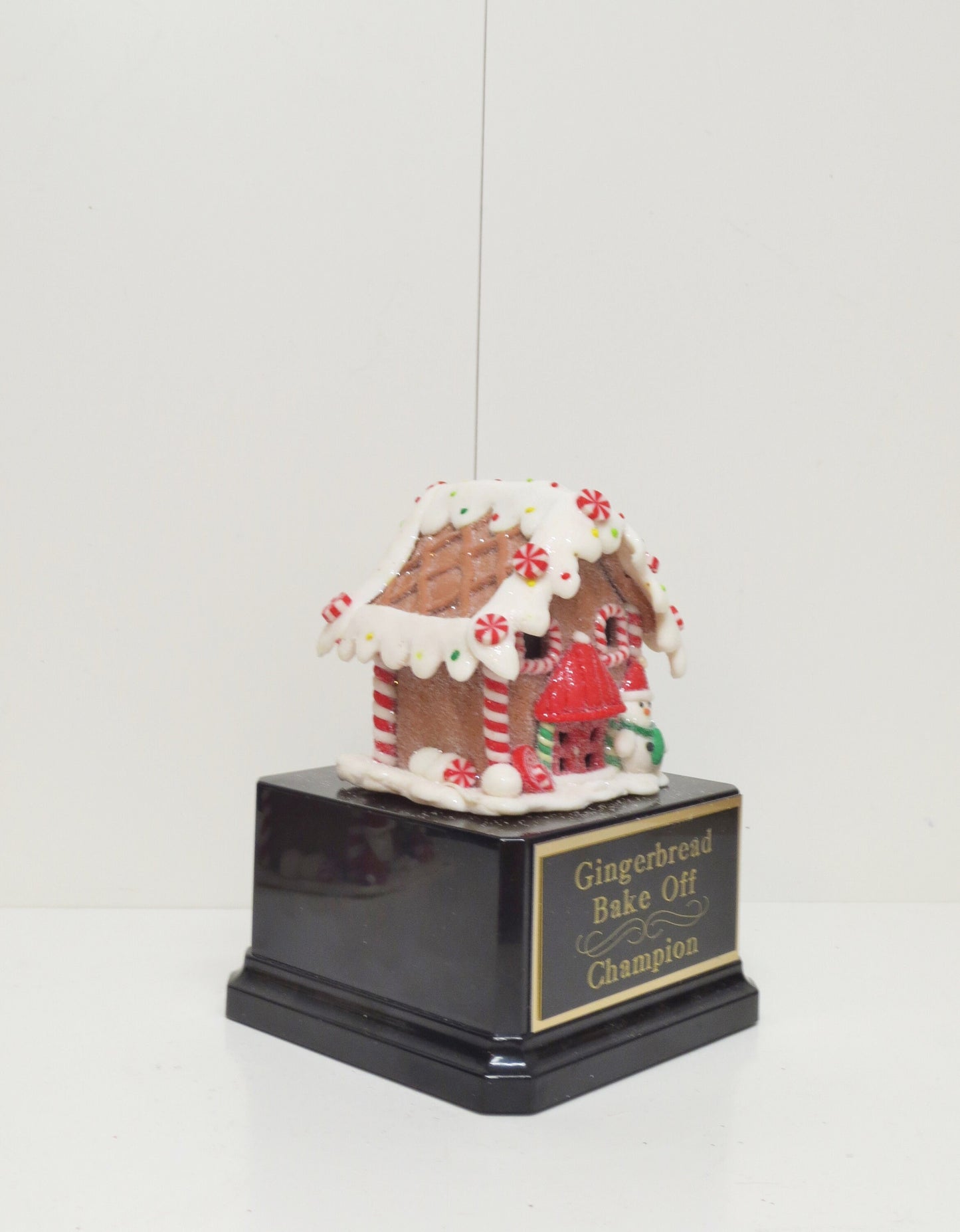 Gingerbread House Cookie Bake Off Trophy Ugly Sweater Trophy Contest Award Winner Christmas Cookie Decorating Holiday Party Christmas Decor