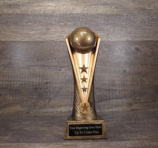 Baseball Trophy Award Baseball FBB Fantasy Baseball League Bracket Champion Championship Team Award Personalized