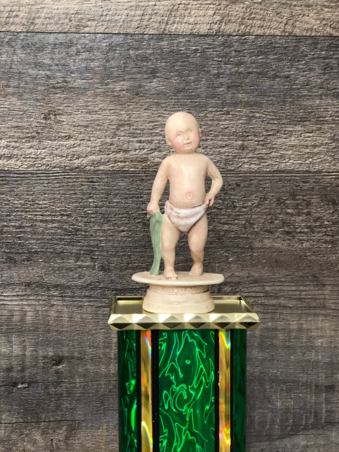 Fantasy Football League LOSER Trophy Funny Trophy Biggest Cry Baby Award Quitter Sore Loser Crybaby FFL Last Place Fantasy Funny Award