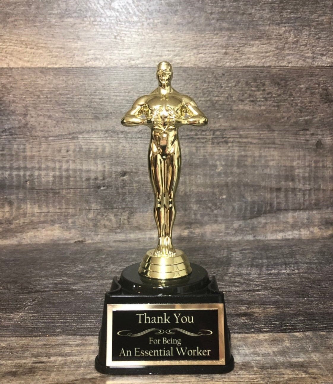 Achievement Award Trophy Victory Trophy  Personalized Thank You Gift Trophy Custom Appreciation Award Top Sales Employee of the Month