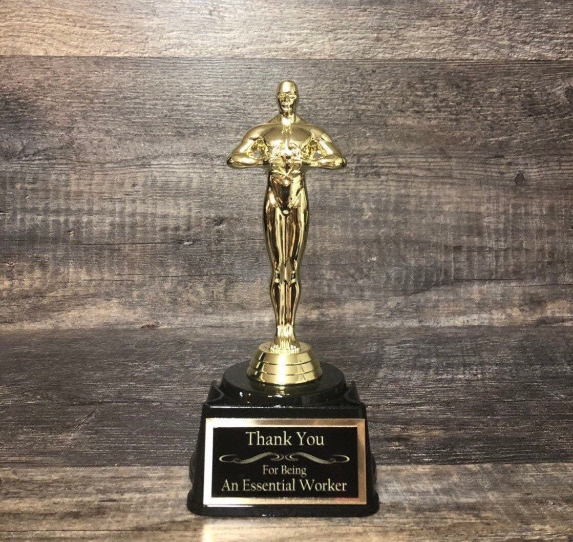 Achievement Award Trophy Victory Trophy  Personalized Thank You Gift Trophy Custom Appreciation Award Top Sales Employee of the Month