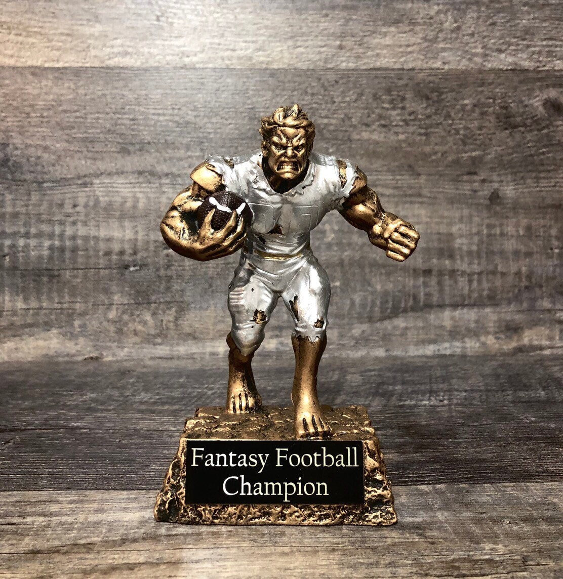 Soccer Trophy Fantasy Soccer Beast Trophy Custom Football Trophy Custom Engraved Soccer Trophy FFL Winner League Champion Champ Award