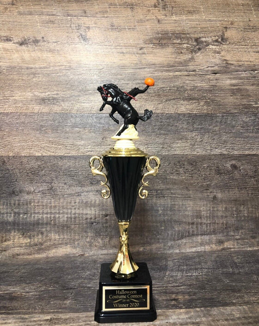 Headless Halloween Trophy Scariest Costume Contest Best Costume Dia De Los Muertos Trophies Skull Halloween Decor