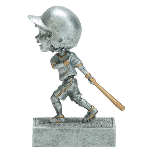 Girls Baseball Trophy Award Bobble Head & Body 6" Trophy FREE ENGRAVING