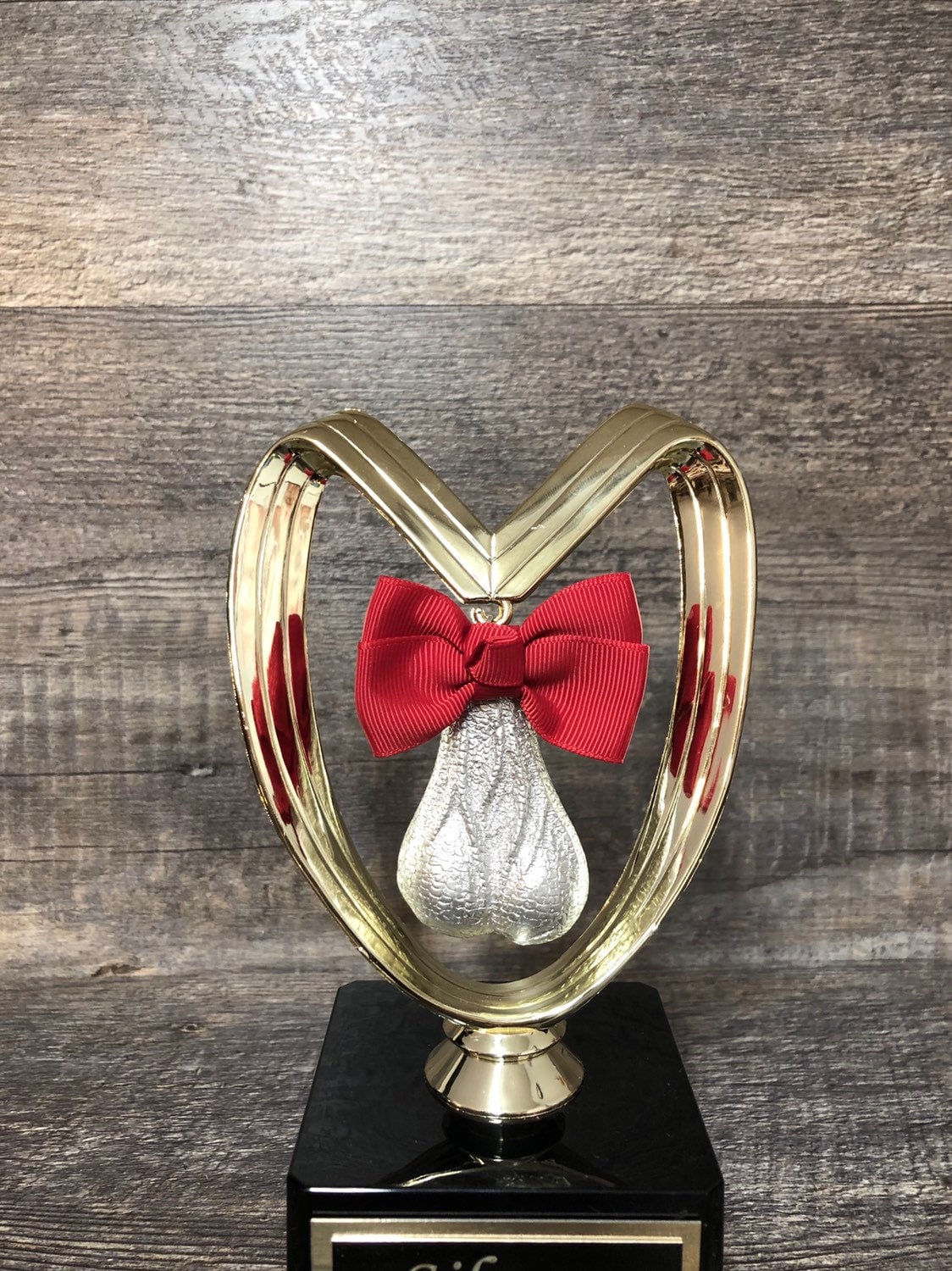 Silver Balls Testicle Trophy Ugly Sweater Trophy Funny Christmas Jingle Balls Nutcracker Adult Humor Gag Gift Penis Testicle Holiday Decor